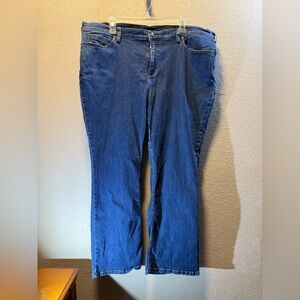 Duluth Trading Co Women's Blue Straight Leg Jeans
